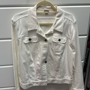 Merona White Jean Jacket